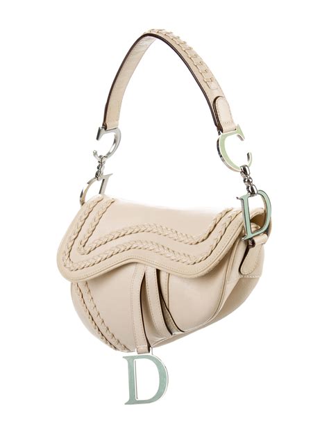 dior braided saddle bag|authentic christian dior saddle bag.